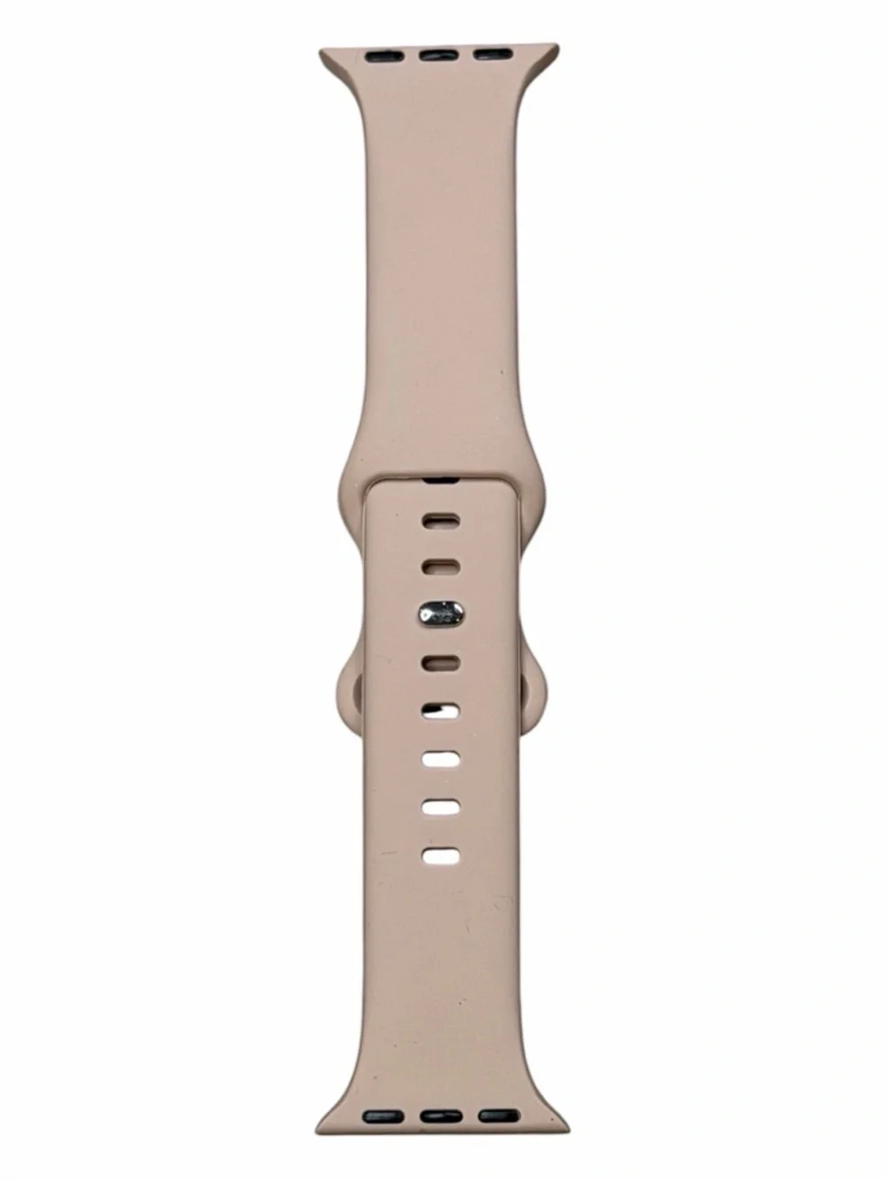 NWOT Set of 3 Arctime Silicone Apple Watch Bands - Dusty Pink, Tan, Light Gray